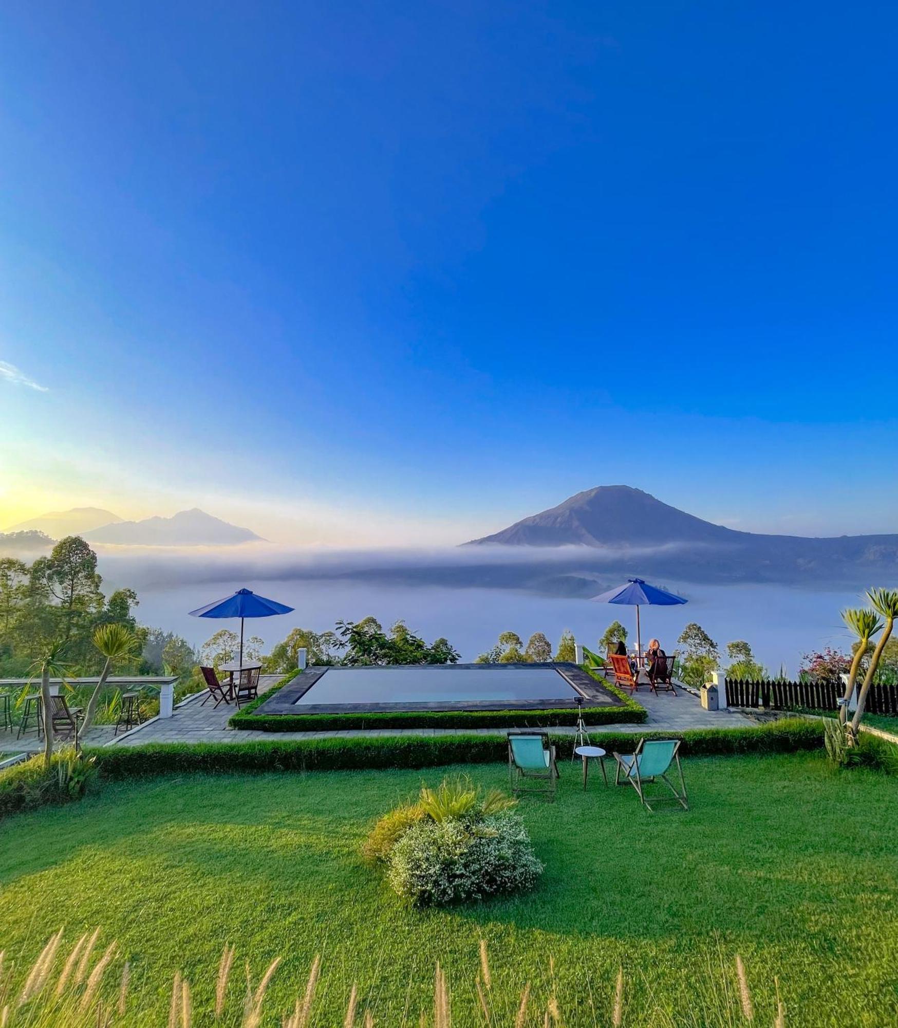 Pinggan Caldera Bed & Breakfast Baturaja  ภายนอก รูปภาพ