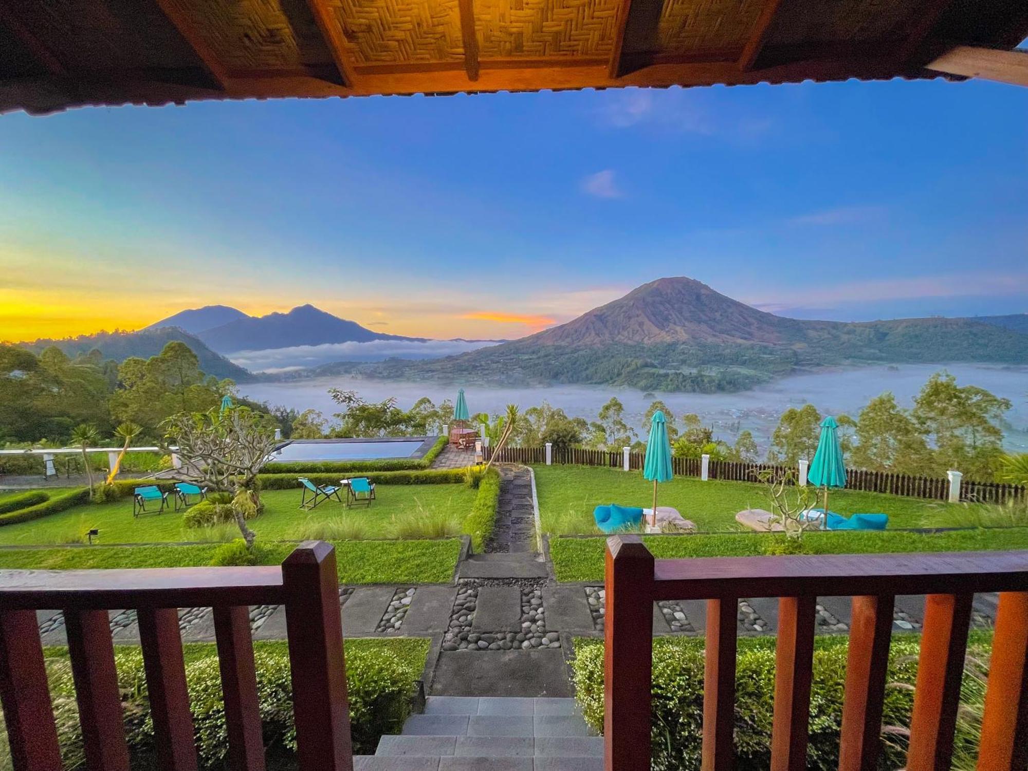 Pinggan Caldera Bed & Breakfast Baturaja  ภายนอก รูปภาพ